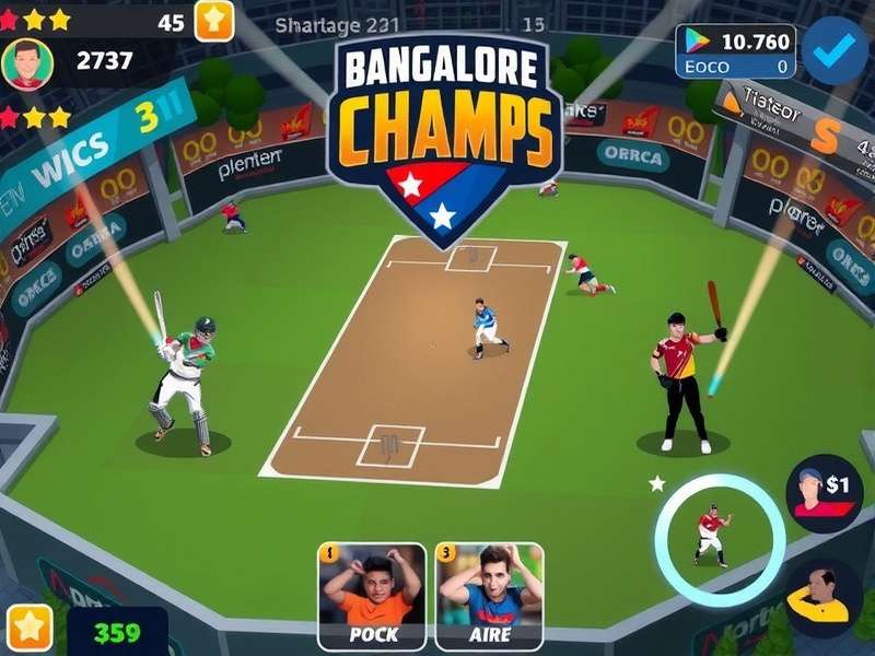 Bangalore Champs Gameplay Screen